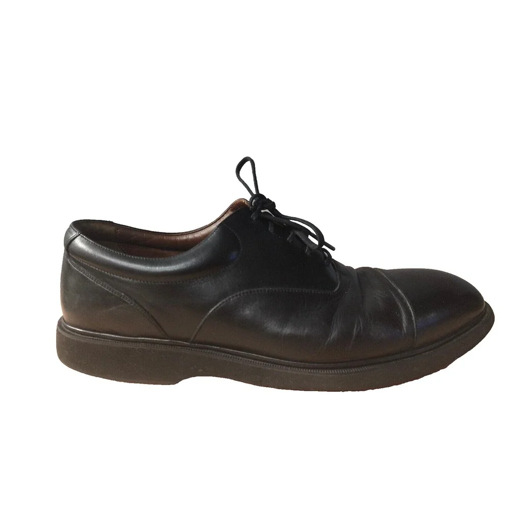 Dressports by Rockport Loafers Men's Size‎ 12 Black Leather Lace Up Oxford Shoes